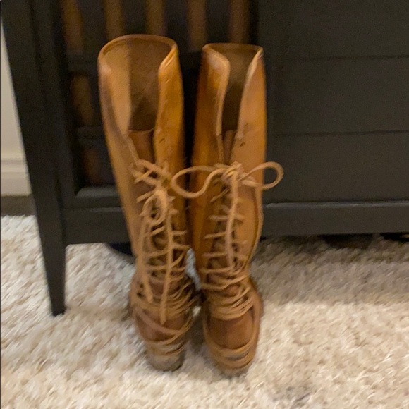 FREEBIRD by Steven COAL Brown Leather Boots - Picture 5 of 6